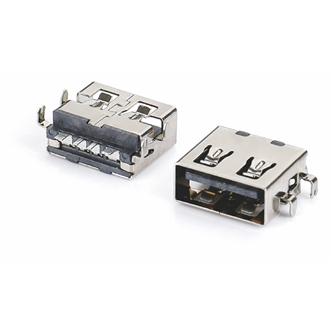 USB20AF前插后贴沉板1.1 1.9大电流3A 5A